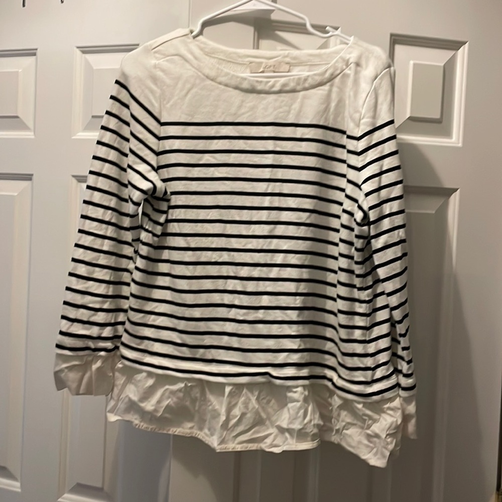 Loft striped tunic